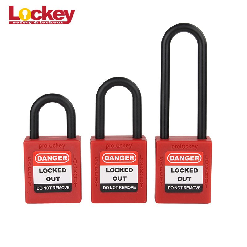 25mm Nylon Short Shackle Economic Safety Padlock