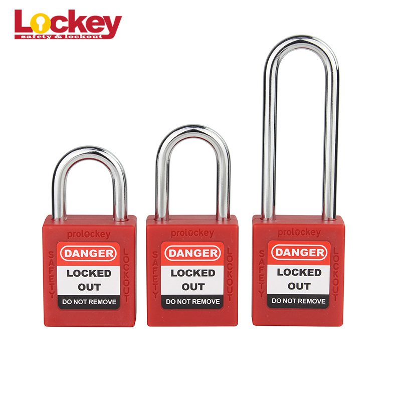 25mm Steel Short Shackle Economic Safety Padlock