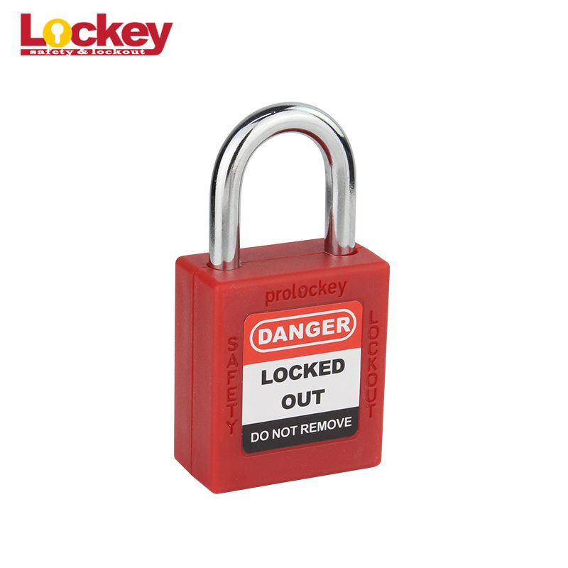 25mm Steel Short Shackle Economic Safety Padlock