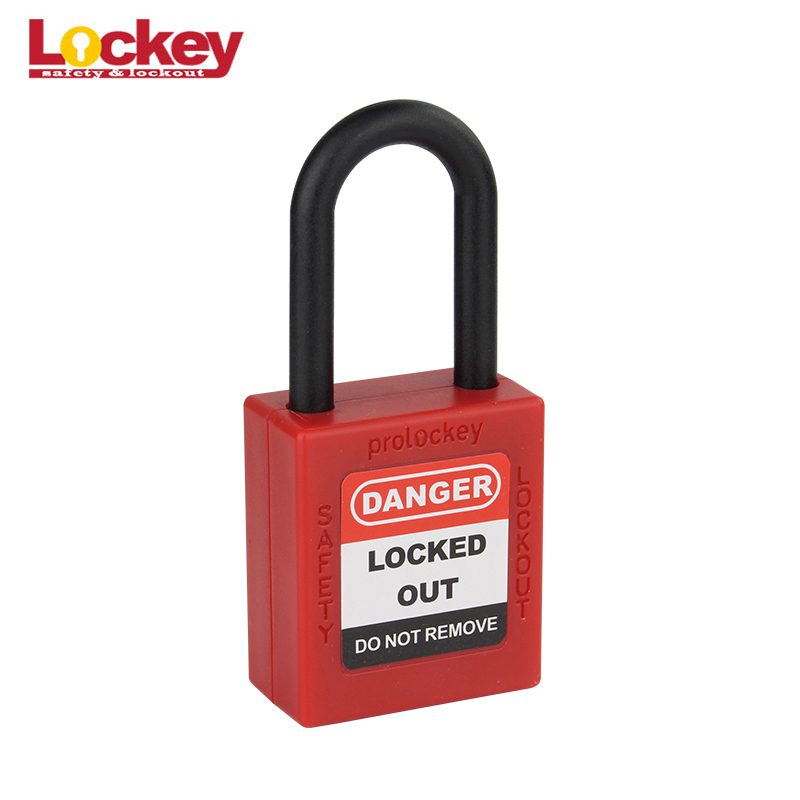 38mm Nylon Short Shackle Economic Safety Padlock