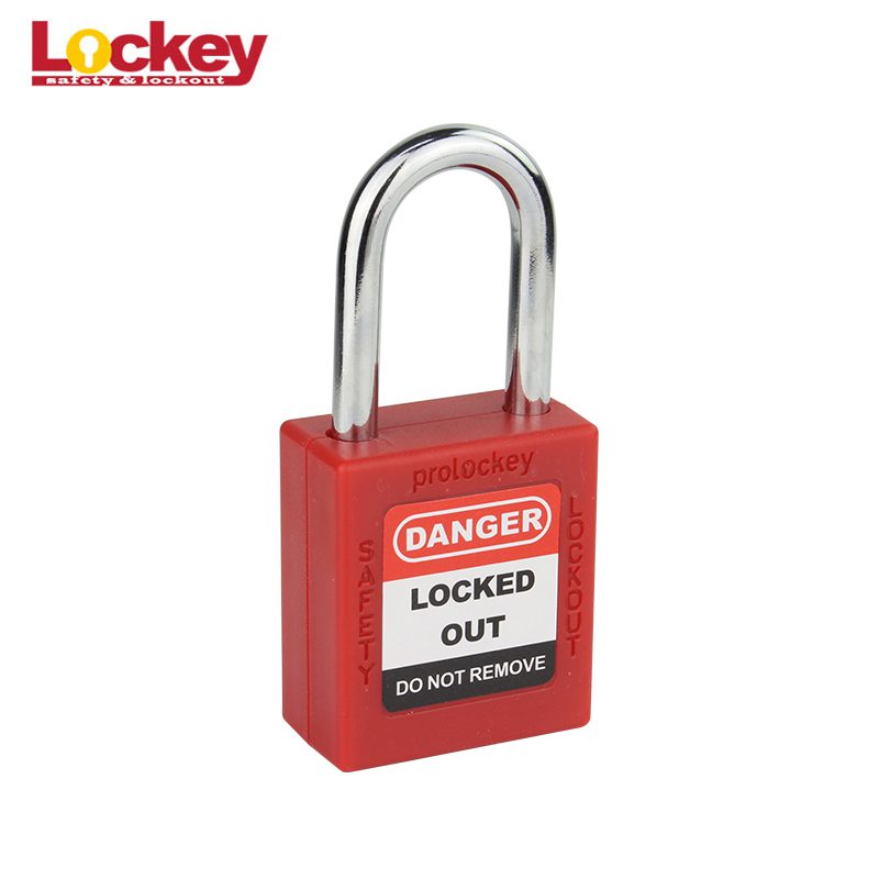 38mm Steel Short Shackle Economic Safety Padlock