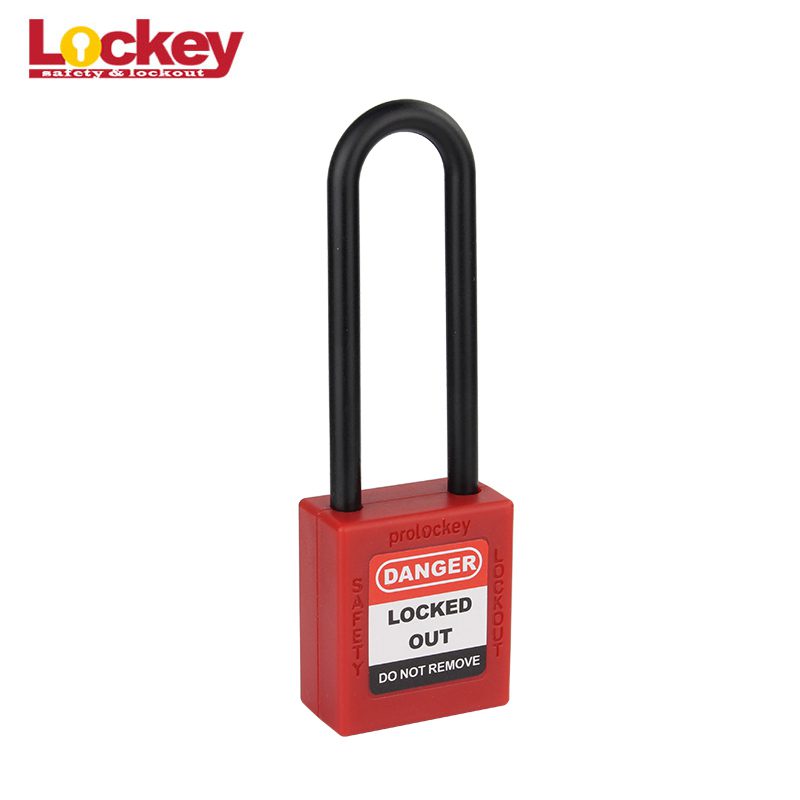 76mm Nylon Short Shackle Economic Safety Padlock