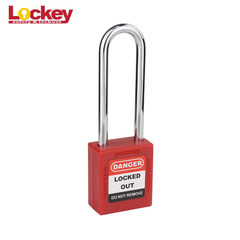 76mm Steel Short Shackle Economic Safety Padlock